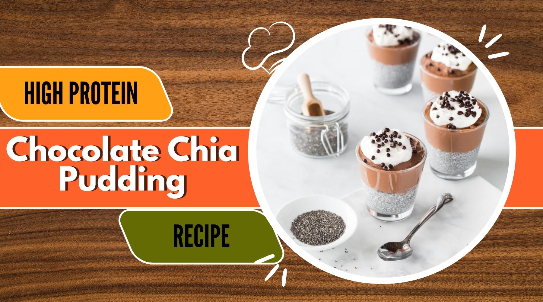 Chocolate Chia Pudding - High Protein