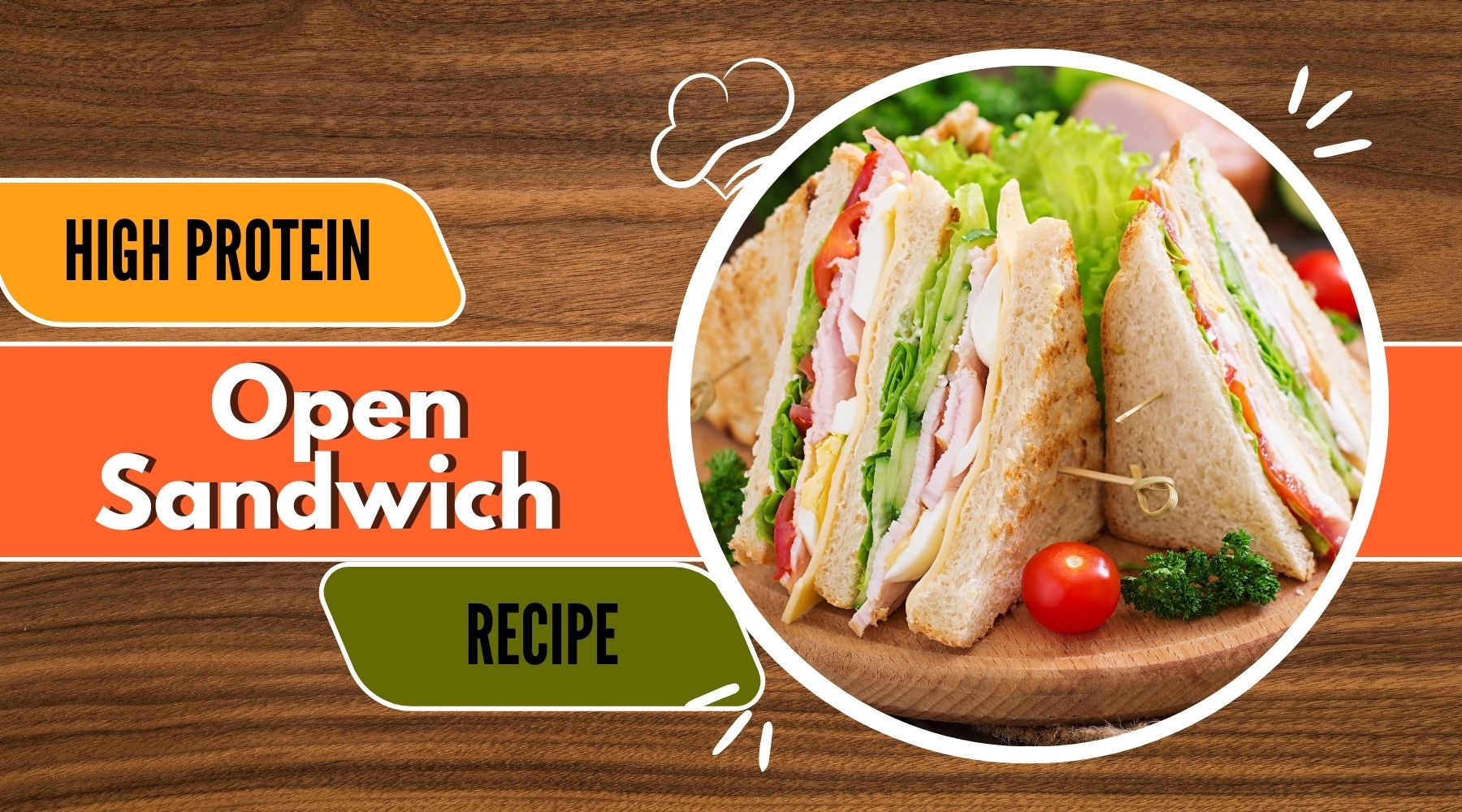 Open Sandwich - High Protein - Eat Breathe Smile