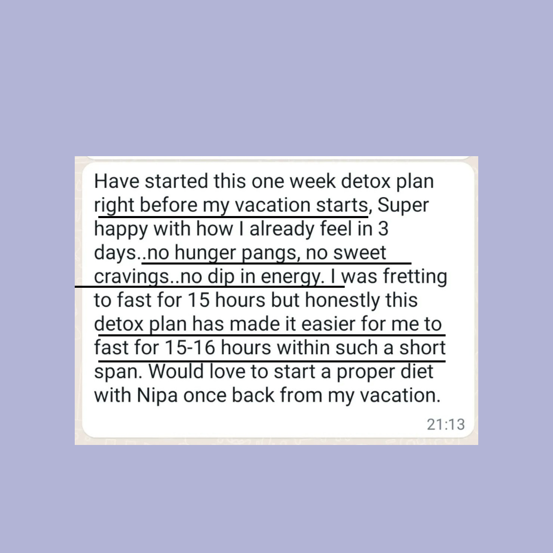 Strictly 1 week detox plan - comes with superfoods - Eat Breathe Smile