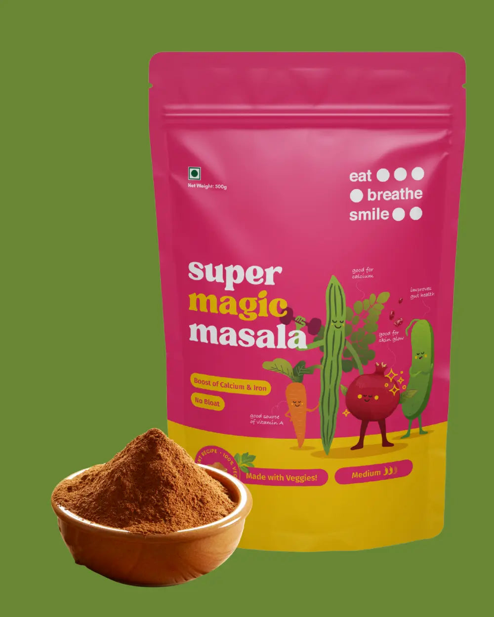 No Bloat Super Magic Masala Medium