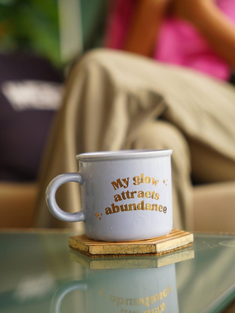 My Manifestation Mugs with pre-recorded meditations - Eat Breathe Smile