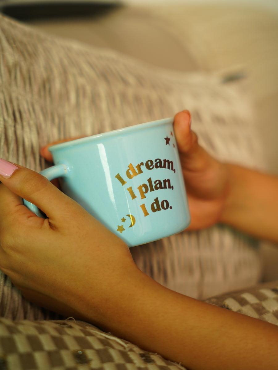 My Manifestation Mugs with pre-recorded meditations - Eat Breathe Smile
