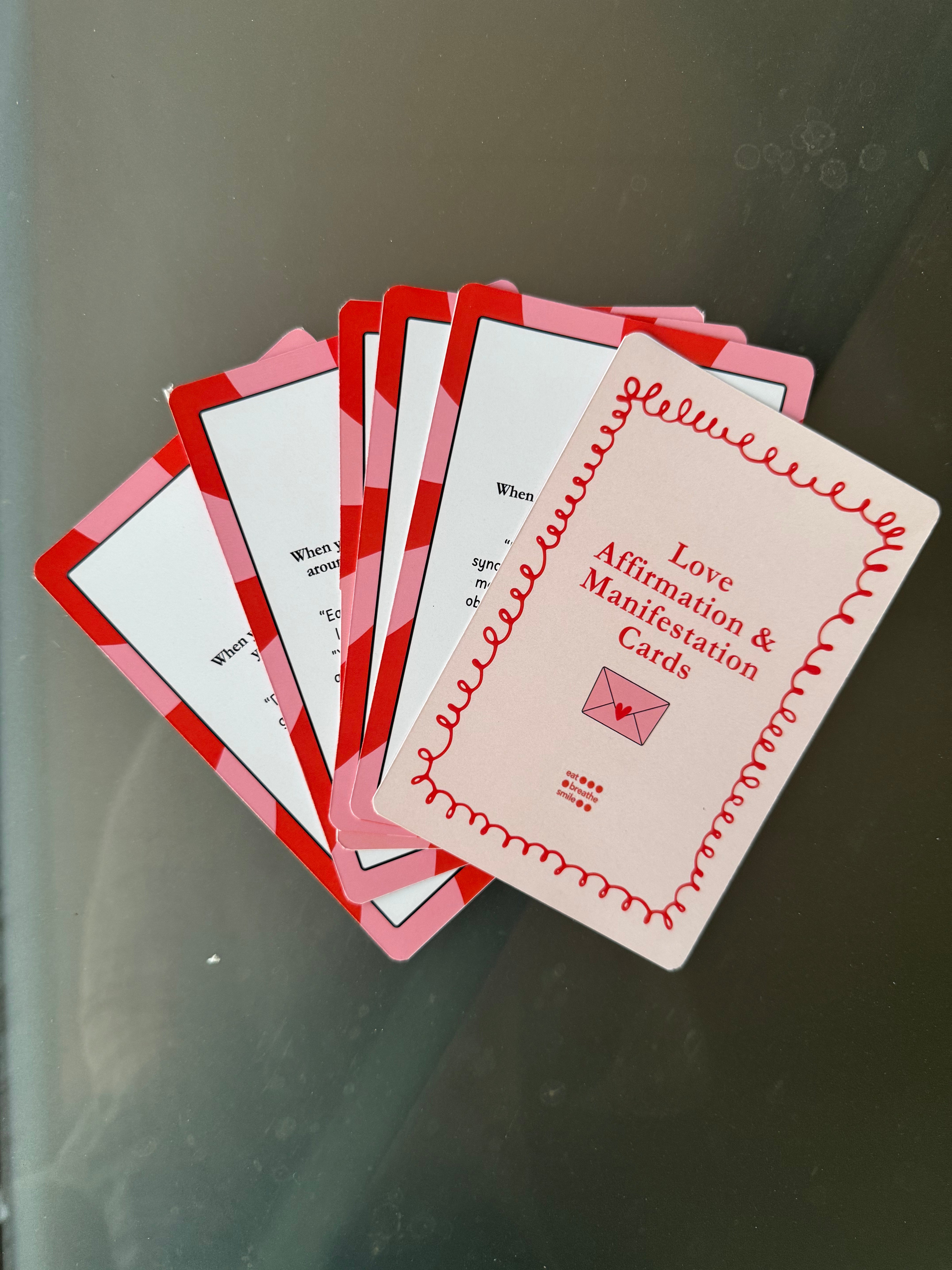 Love Affirmation & Manifestation Cards