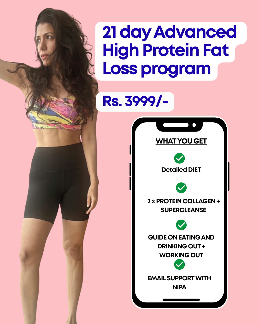 Advanced High Protein 21 day Fat Loss Program – Eat Breathe Smile