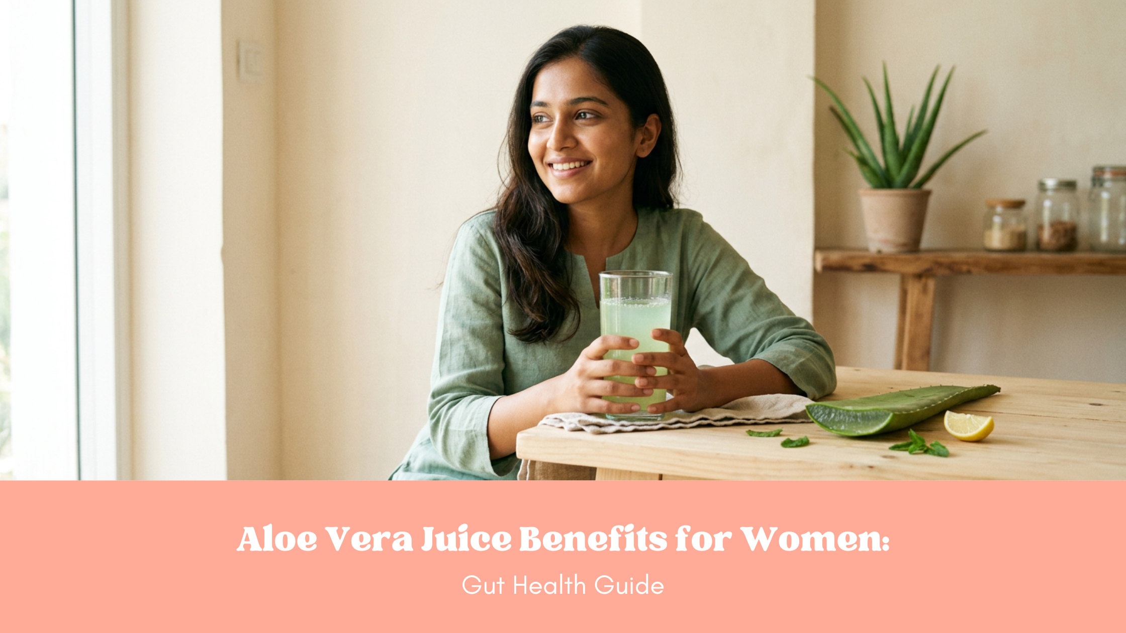 Aloe Vera Juice Benefits for Women: Gut Health Guide