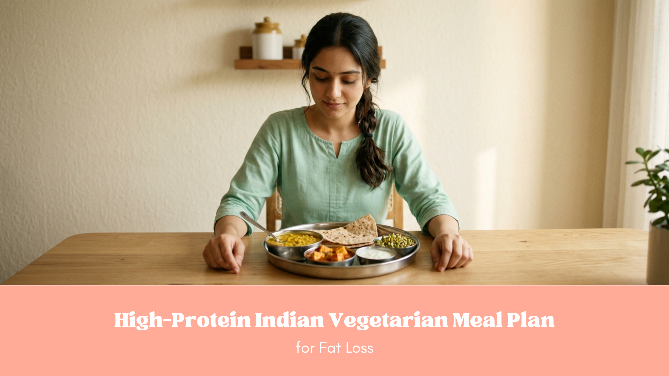 High-Protein Indian Vegetarian Meal Plan for Fat Loss