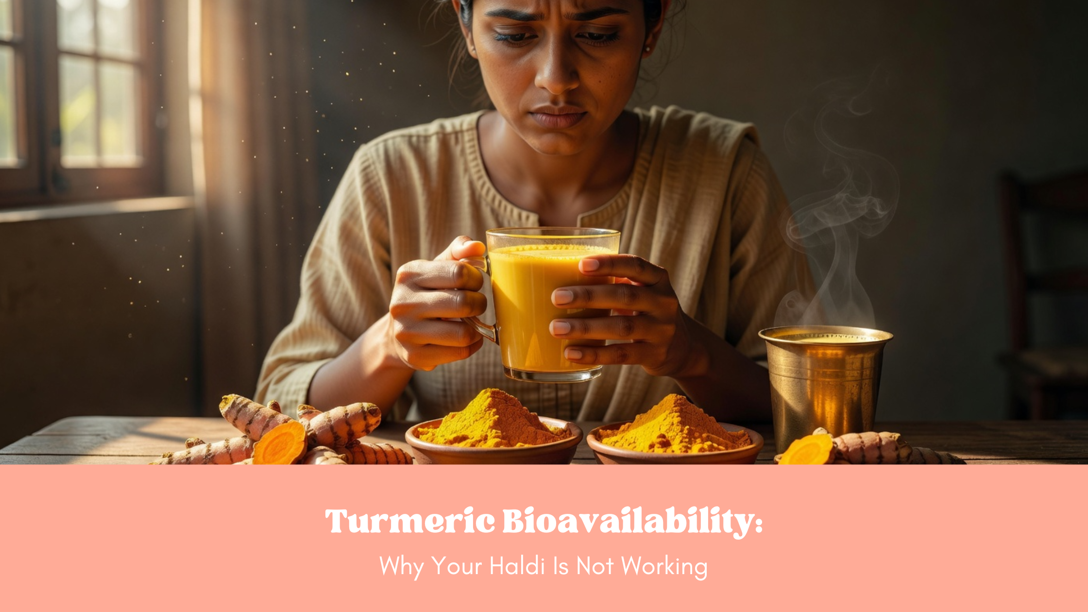 Turmeric Bioavailability: Why Your Haldi Is Not Working