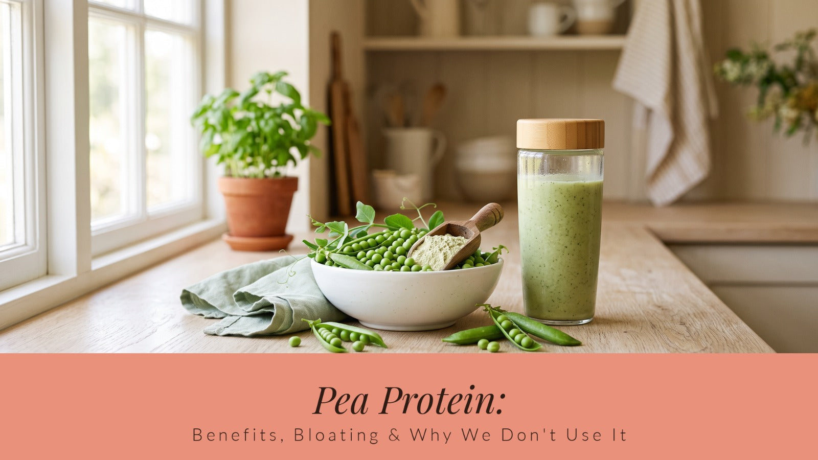 Pea Protein: Benefits, Bloating, and Why We Don't Use It