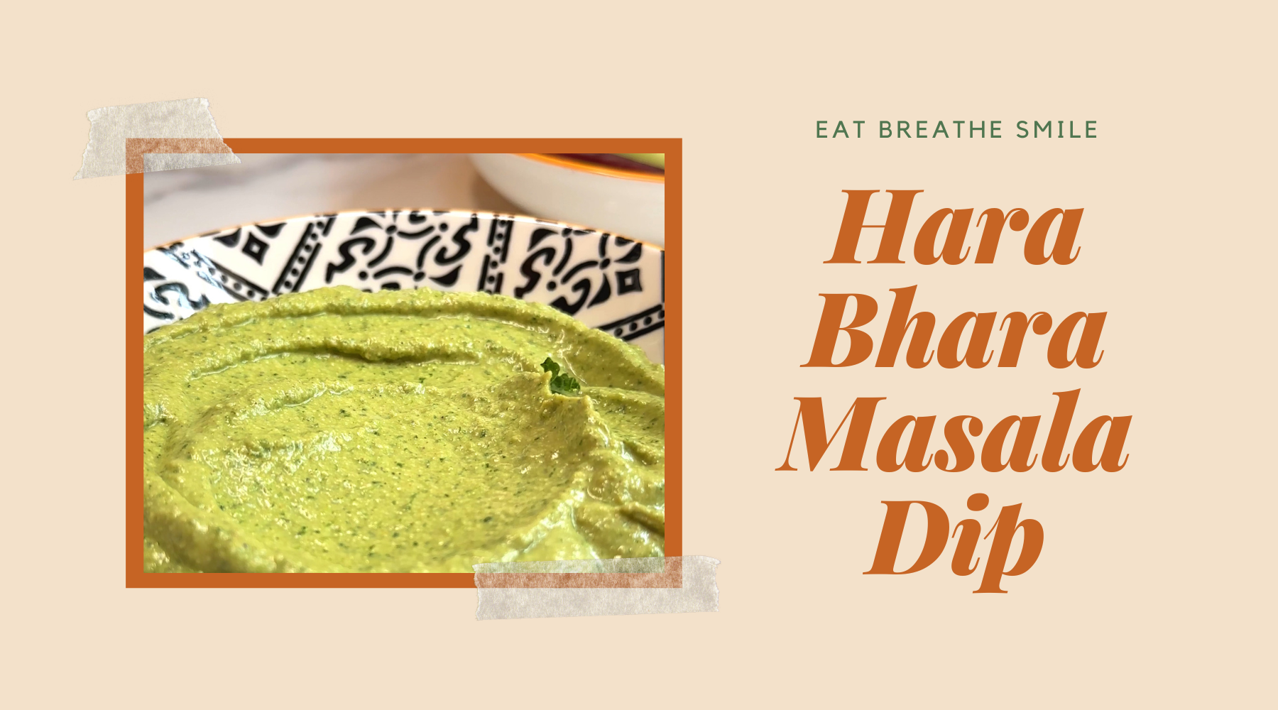 Hara Bhara Creamy Masala Dip ✨High protein ✨ Weight loss friendly