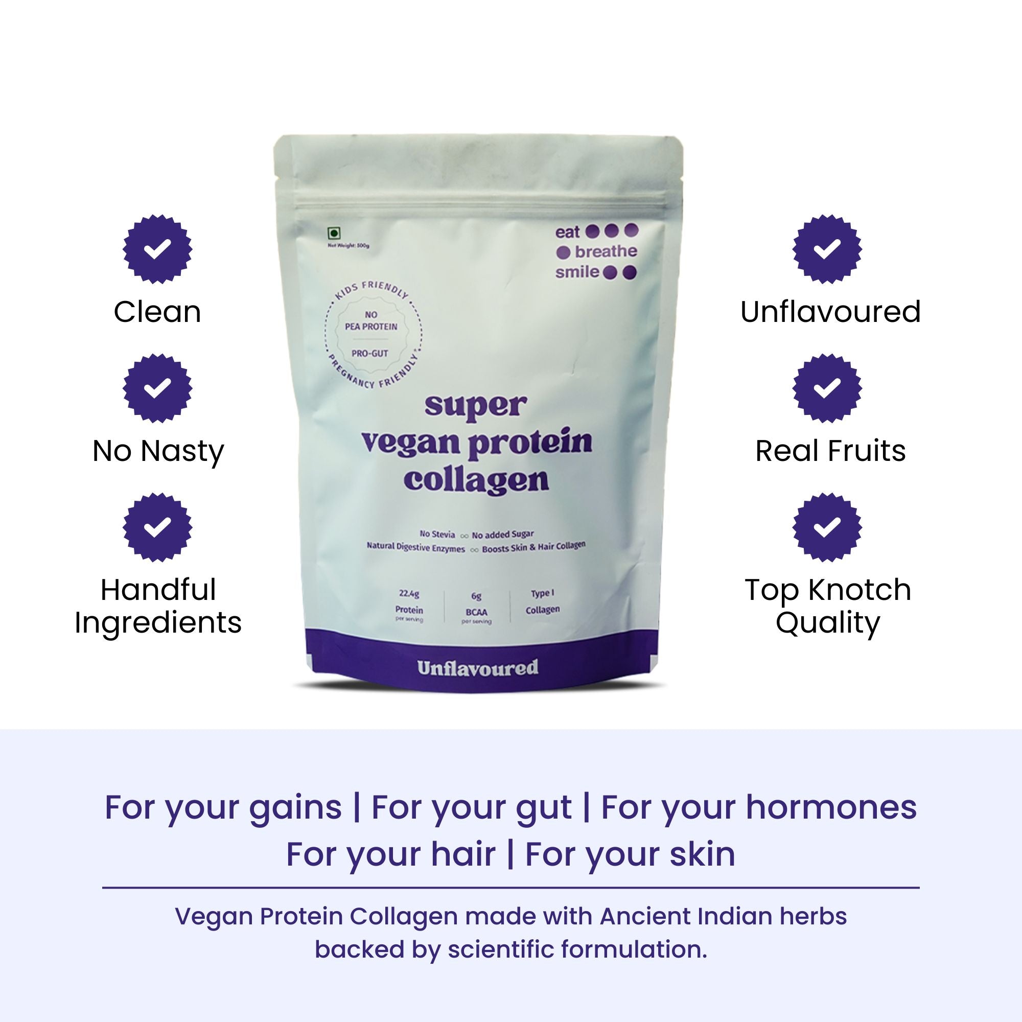 DAILY PRO-GUT Vegan Protein Collagen
