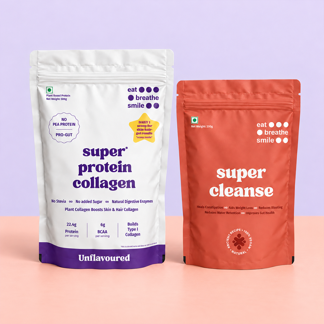 Super Cleanse + Protein Collagen Bundle Unflavoured