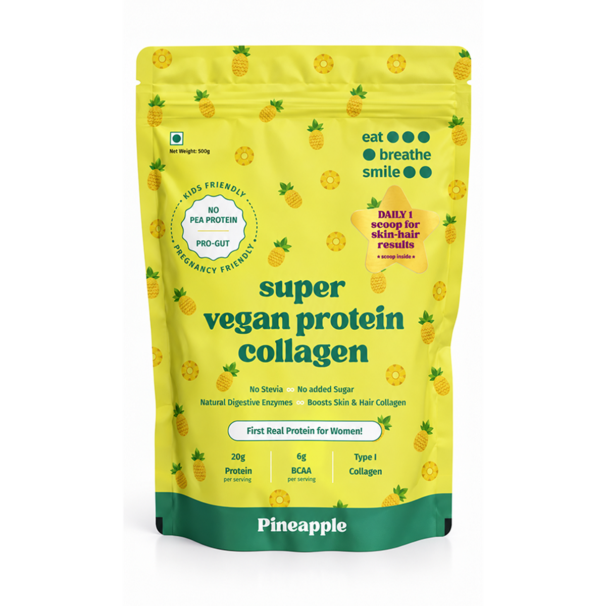 Super Plant Collagen Protein Pineapple