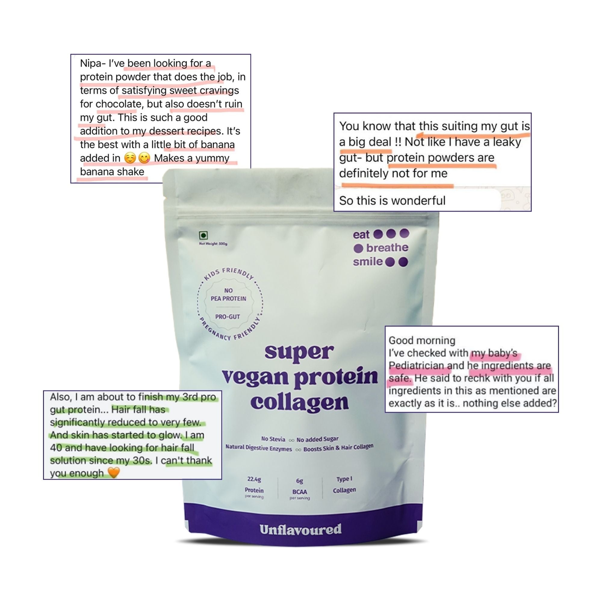 DAILY PRO-GUT Vegan Protein Collagen