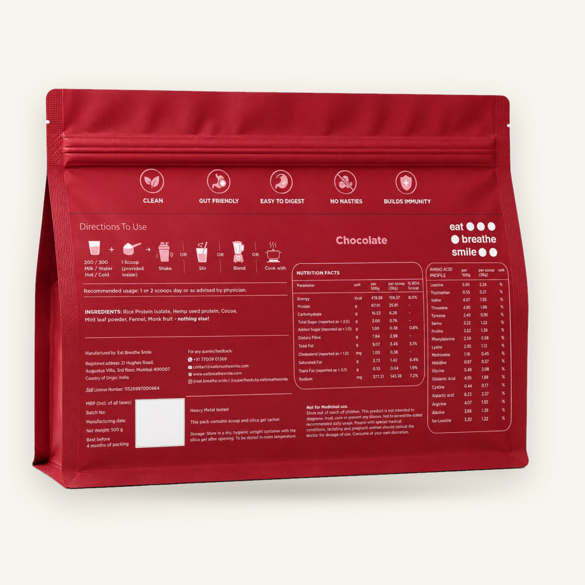 Super Plant Protein (Chocolate)