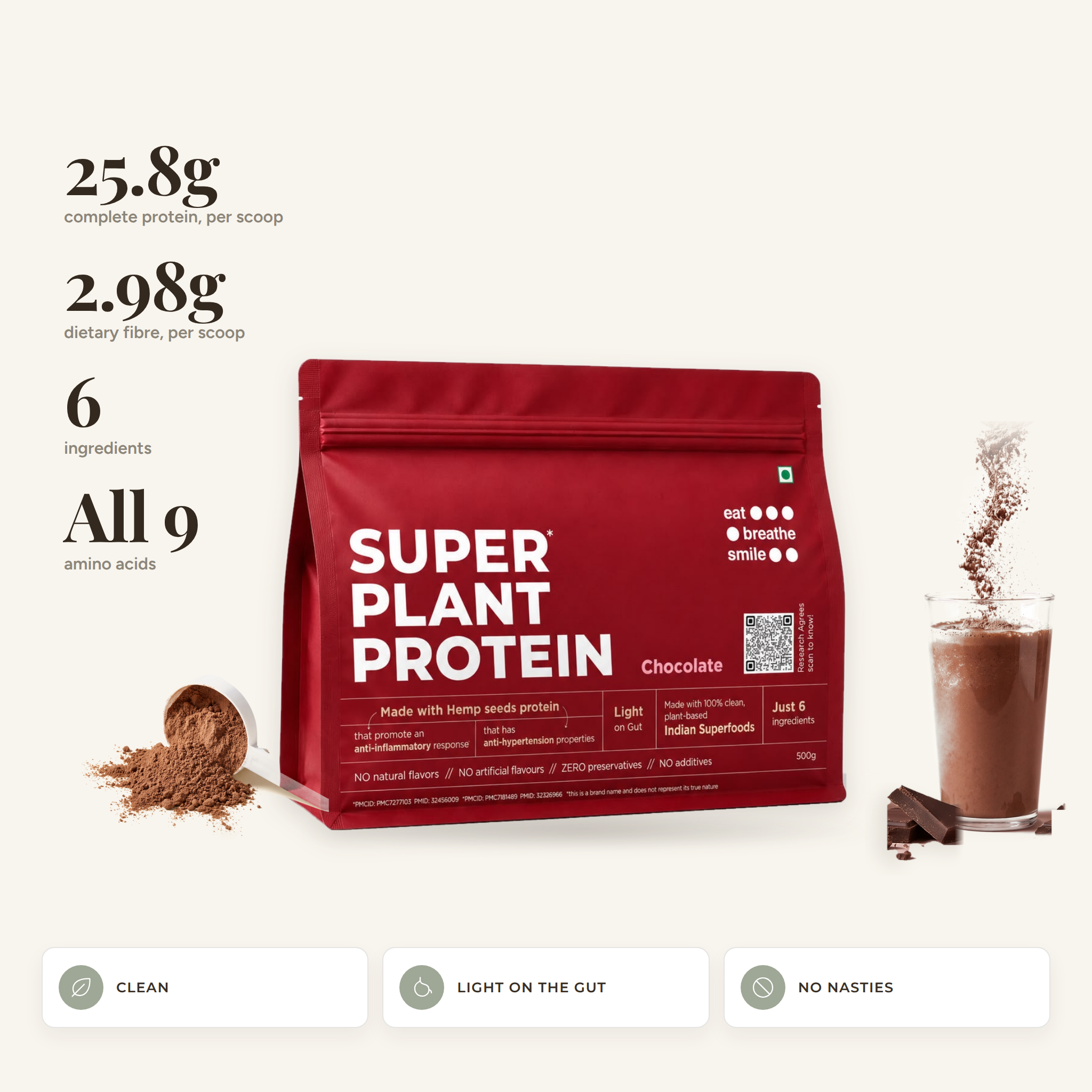Super Plant Protein (Chocolate)