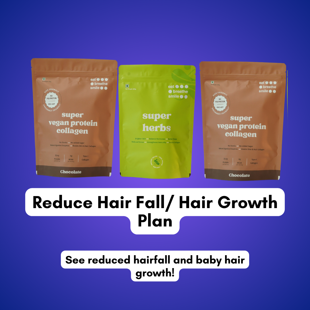 REDUCE HAIRFALL / INCREASE HAIR GROWTH PLAN