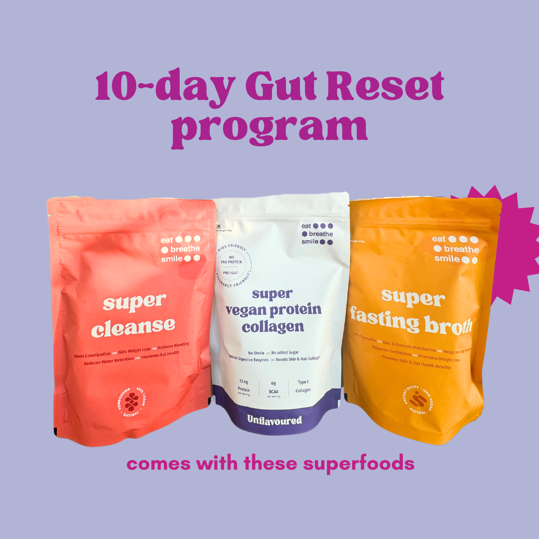 10 day Gut Reset program - comes with superfoods ++