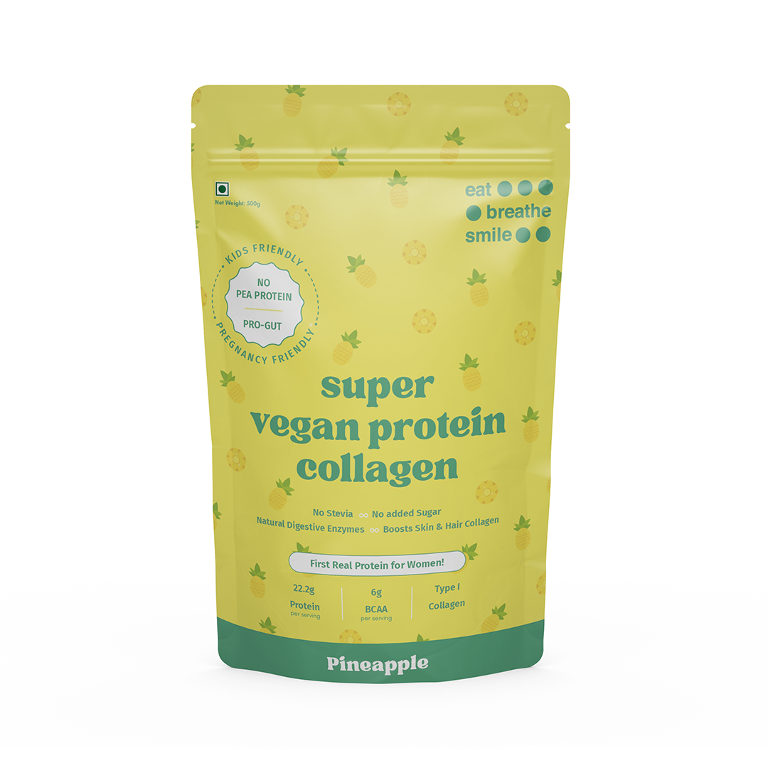 PRO-GUT Vegan Protein Collagen Pineapple
