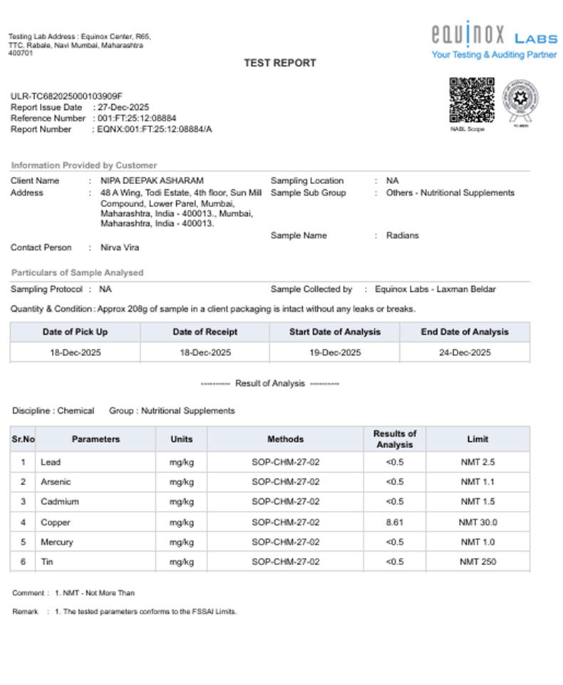 Radiance Equinox 2025