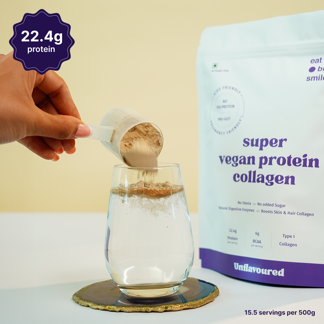 Super Vegan Protein Collagen Unflavoured