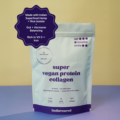 Super Vegan Protein Collagen Unflavoured