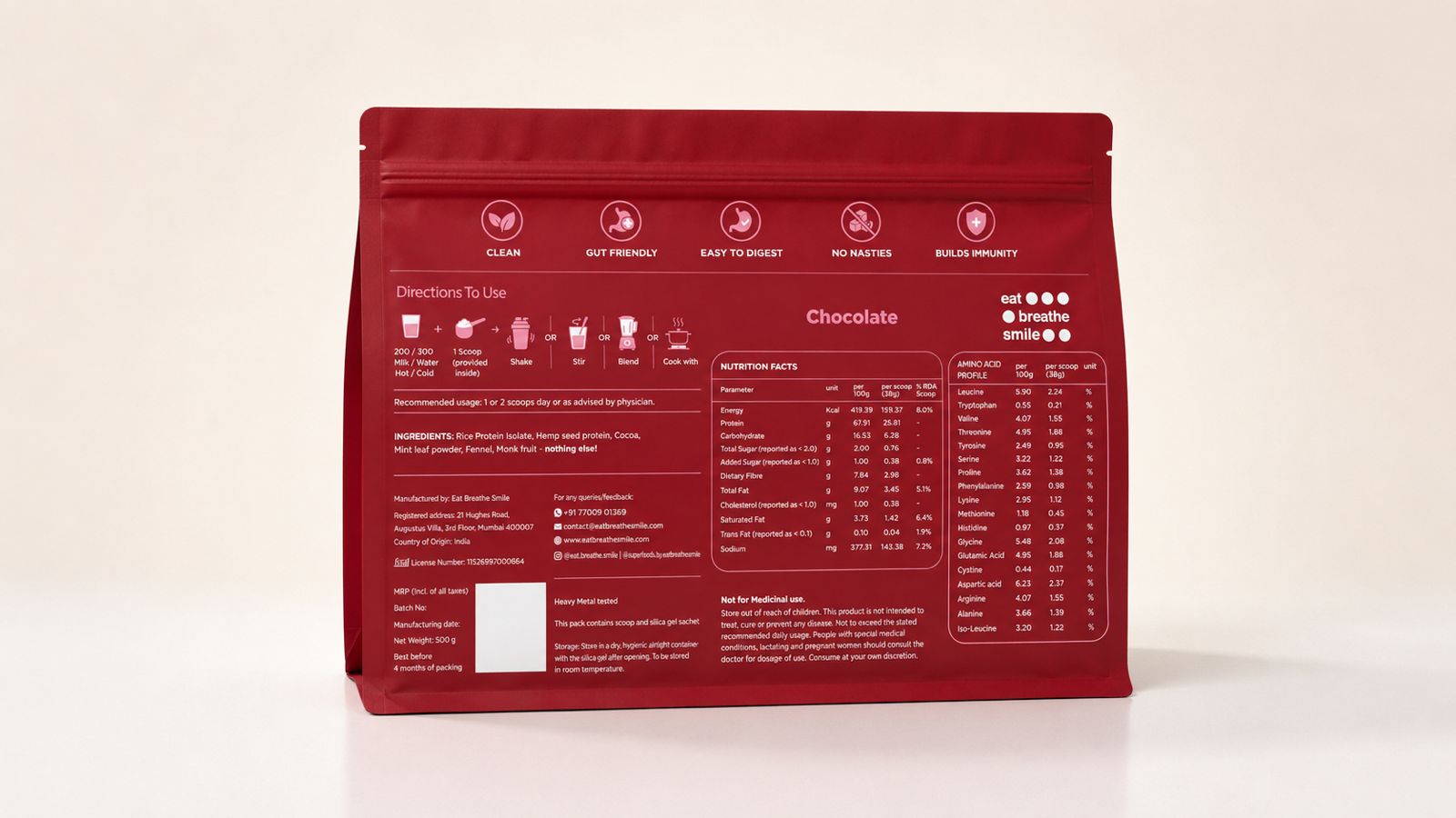 Super Plant Protein (Chocolate)