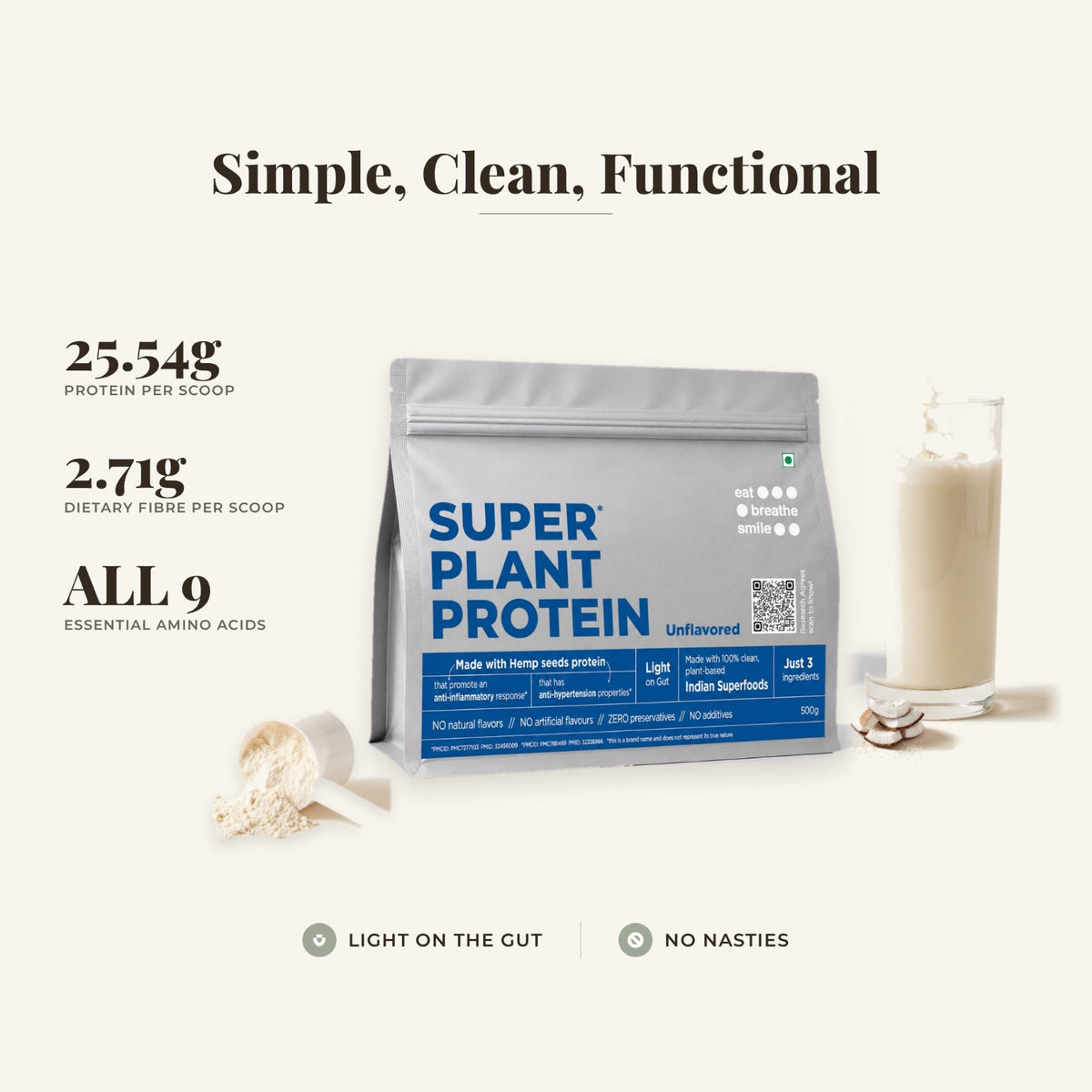 Super Plant Protein (Unflavoured)