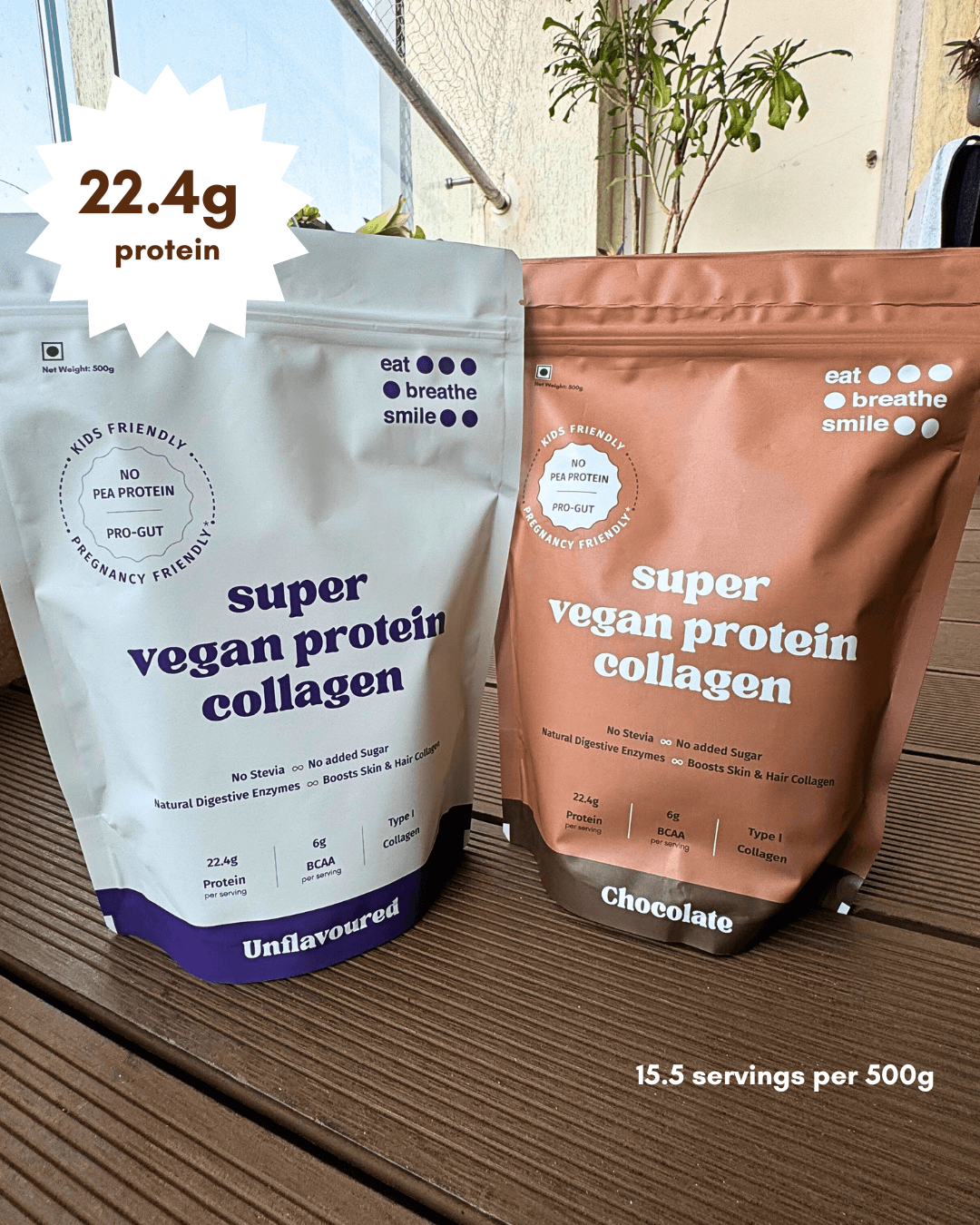 PRO-GUT Vegan Protein Collagen - Eat Breathe Smile